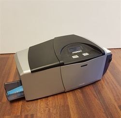 Fargo DTC400 plastkort printer m./vendestation - SOLGT