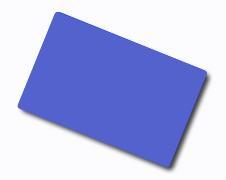 Farvede kort = blå - gennemfarvede
